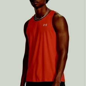 NWT Under Armour Heatgear Run Fitted Men's Tank Top Medium